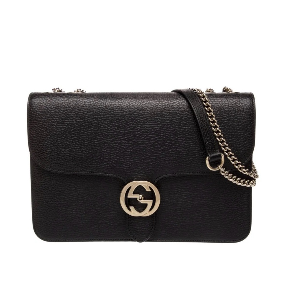 Gucci Medium Interlocking leather bag